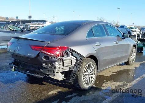 2021 Mercedes-Benz Cla 250 4Matic z USA, uszkodzony, nr VIN W1K5J4HB9MN193585